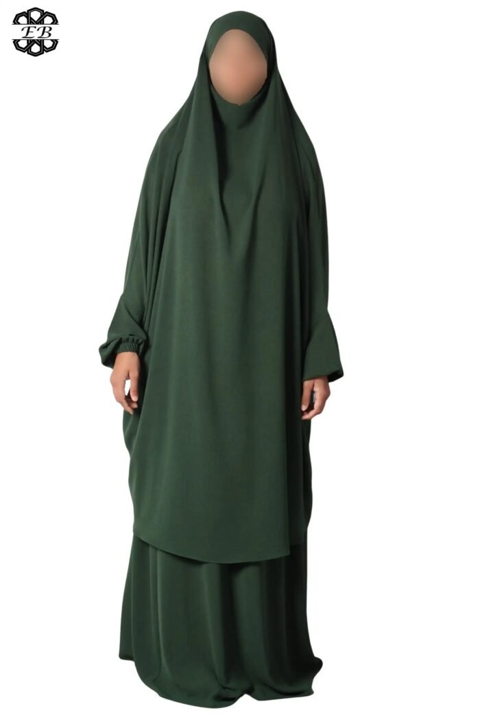 Grossiste jilbab 2 pièces jupe évasée Jazz Kellya by El Bassira – Image 13