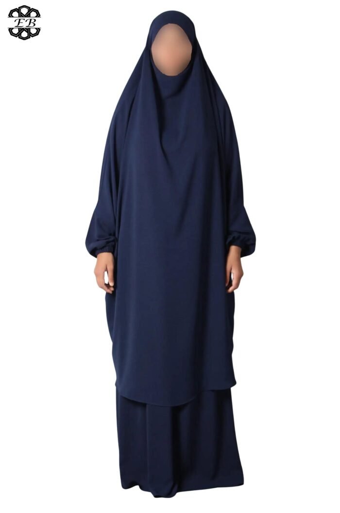 Grossiste jilbab 2 pièces jupe évasée Jazz Kellya by El Bassira – Image 12