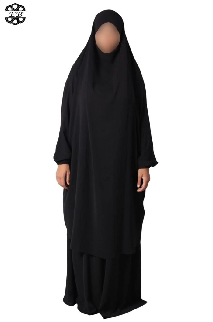 Grossiste jilbab 2 pièces jupe évasée Jazz Kellya by El Bassira – Image 5