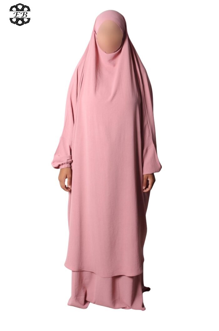 Grossiste jilbab 2 pièces jupe évasée Jazz Kellya by El Bassira – Image 15