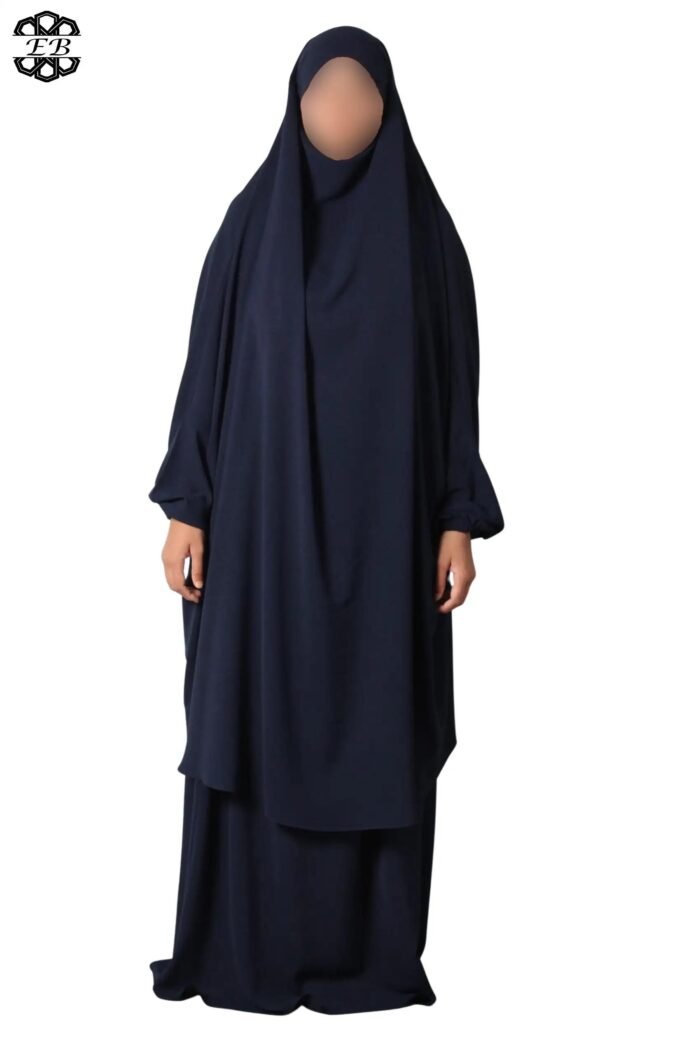 Grossiste jilbab 2 pièces jupe évasée Jazz Kellya by El Bassira – Image 3