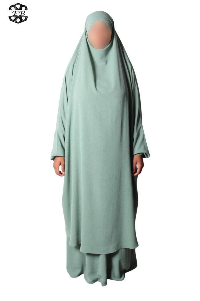 Grossiste jilbab 2 pièces jupe évasée Jazz Kellya by El Bassira – Image 14