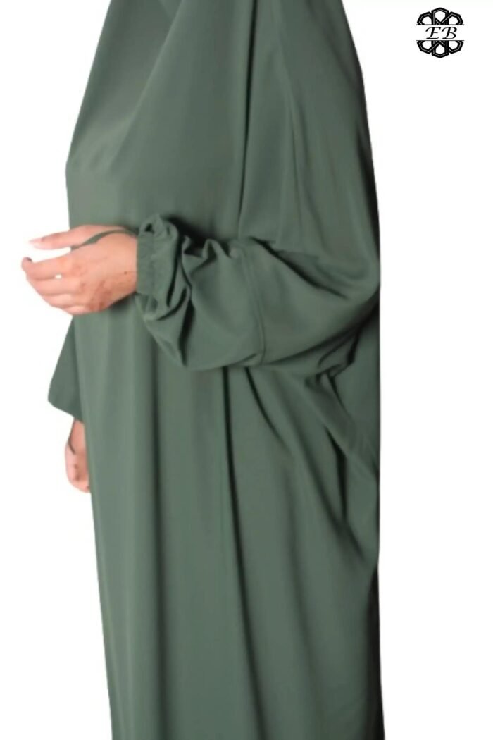 Grossiste jilbab Soie de Médine 1 pièce El Bassira – Image 31