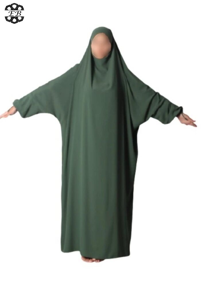 Grossiste jilbab Soie de Médine 1 pièce El Bassira – Image 28