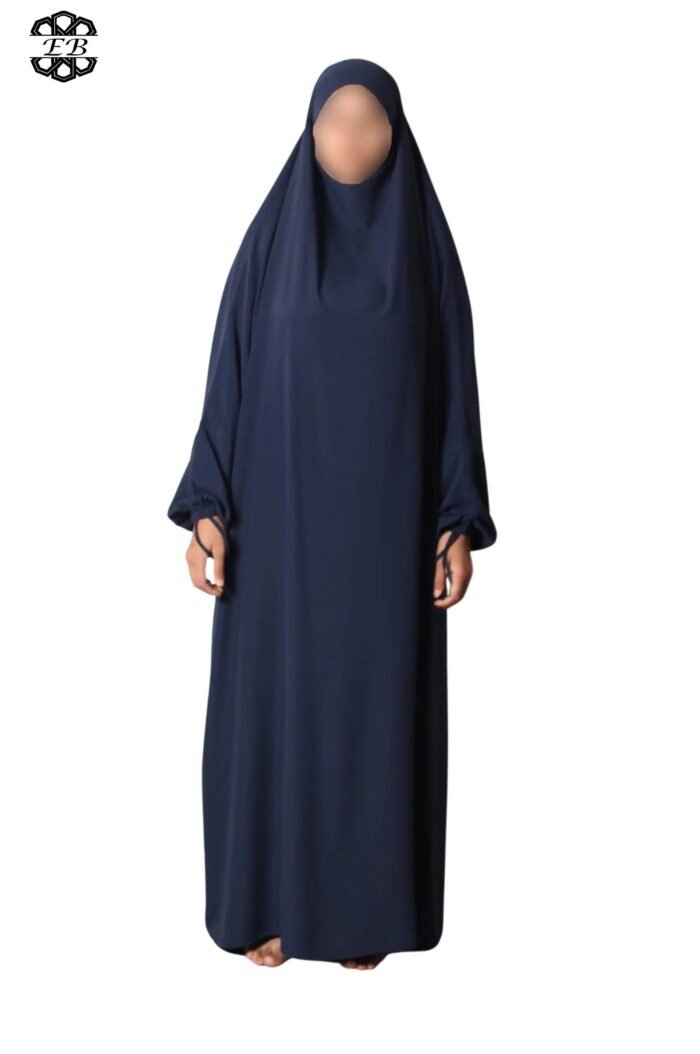 Grossiste jilbab Soie de Médine 1 pièce El Bassira – Image 22