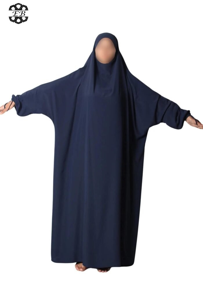 Grossiste jilbab Soie de Médine 1 pièce El Bassira – Image 23