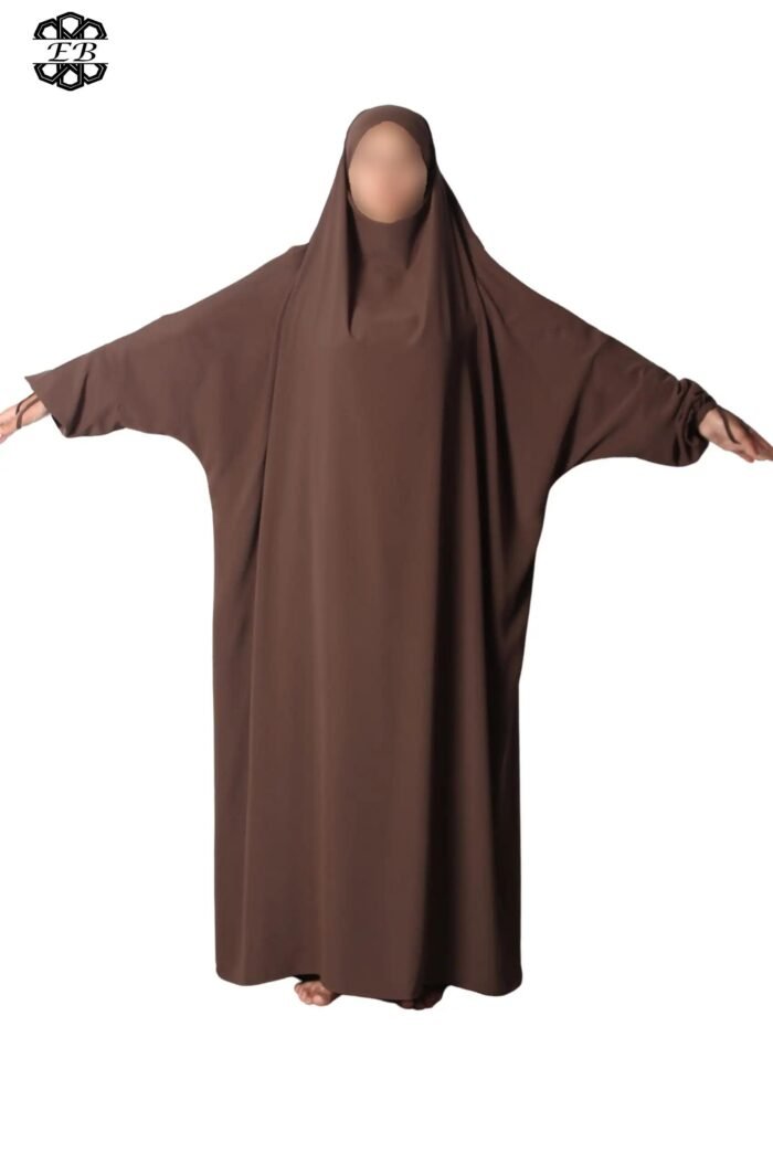 Grossiste jilbab Soie de Médine 1 pièce El Bassira – Image 13