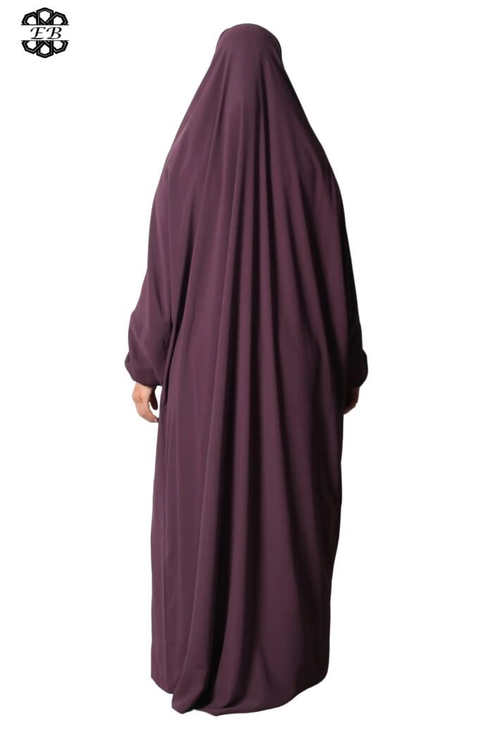 Grossiste jilbab Soie de Médine 1 pièce El Bassira – Image 9