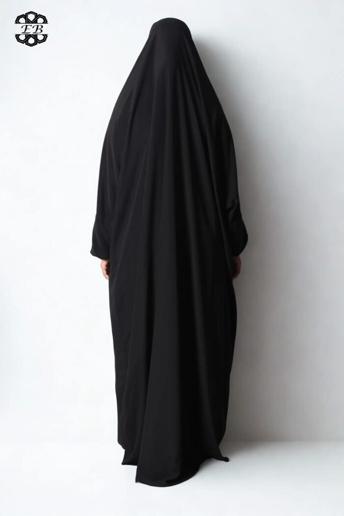 Grossiste jilbab Soie de Médine 1 pièce El Bassira – Image 4